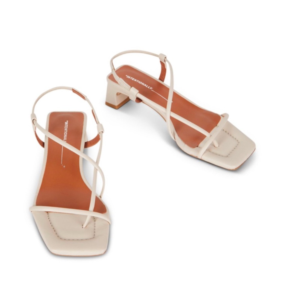 Intentionally Blank Anca Heel-Neutral sandals, size 41